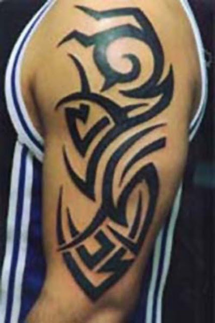 tribal arm tattoos