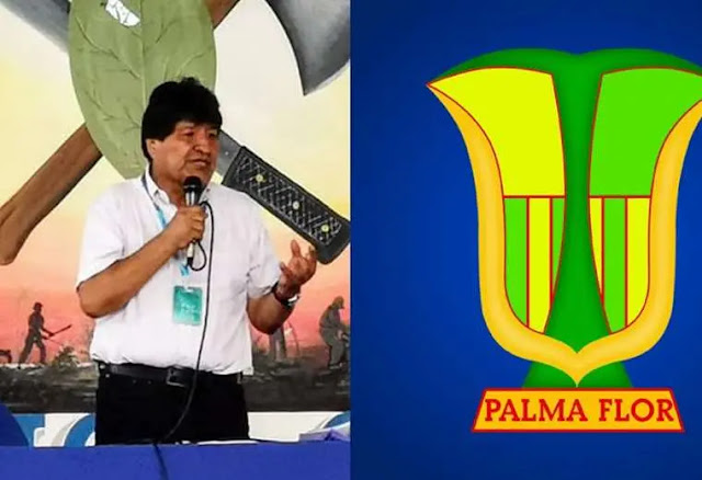 Evo Morales es nuevo presidente de Club Deportivo Palmaflor del Tropico
