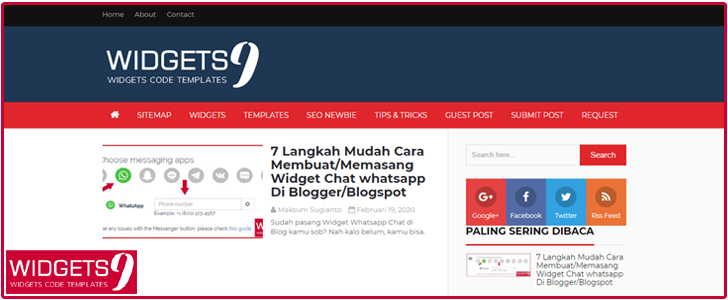 Blogger Templates High CTR Untuk AdSense