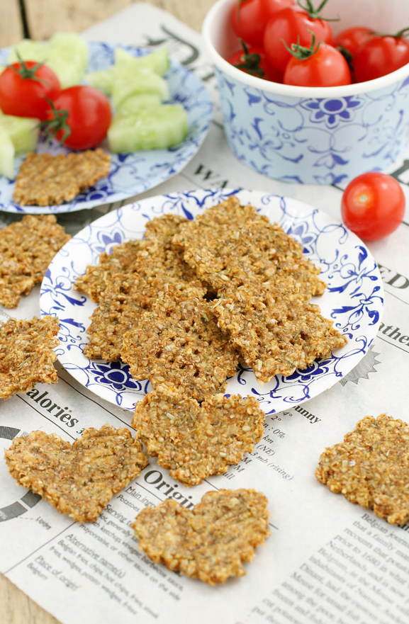 Les Crackers maison allégés