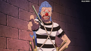 ワンピースアニメ インペルダウン編 434話 バギー | ONE PIECE Episode 434