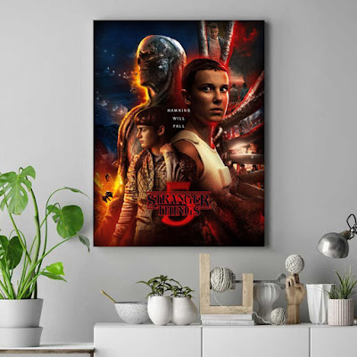 Stranger Things Season 5 Poster Final Season Wall Art