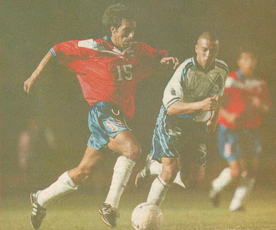 Guatemala y Chile en partido amistoso, 17 de febrero de 1999