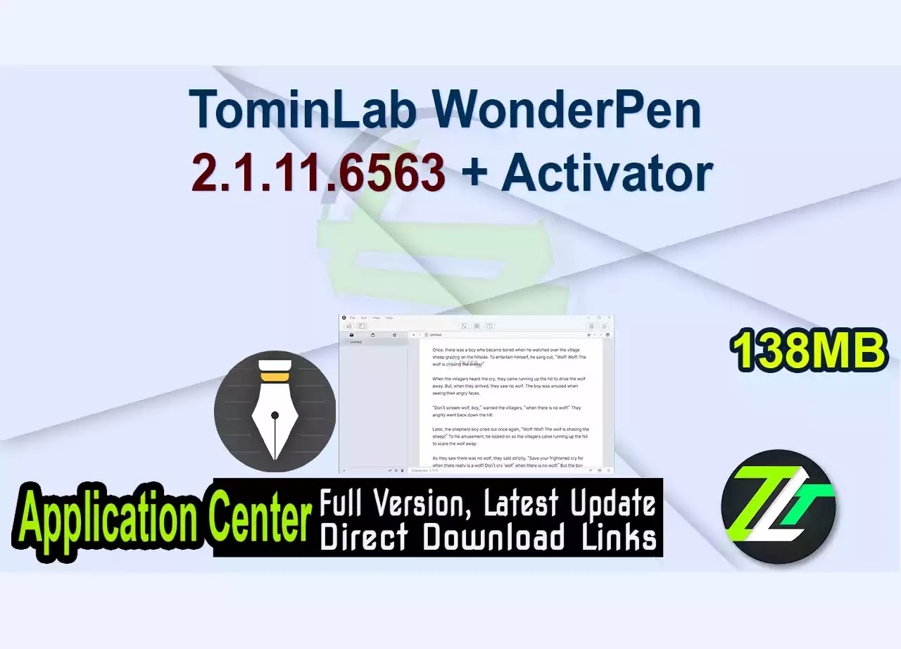 TominLab WonderPen 2.1.11.6563 + Activator