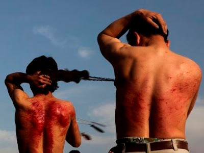 FOTO RITUAL BERDARAH KAUM SYIAH AFGANISTAN