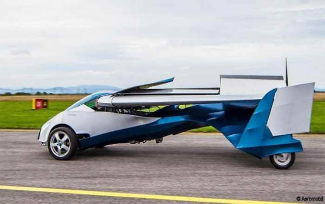 Γεγονός το πρώτο ιπτάμενο αυτοκίνητο..Το AeroMobil Flying Car, ένα υβρίδιο αυτοκινήτου και αεροπλάνου,