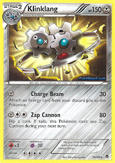 Klinklang Emerging Powers Set Pokemon Card 