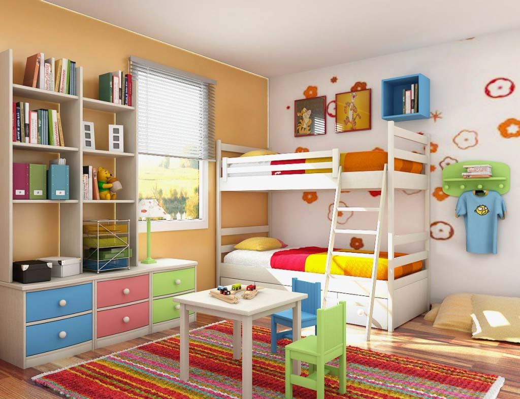 Small Bedroom Design Ideas for Kids Rooms