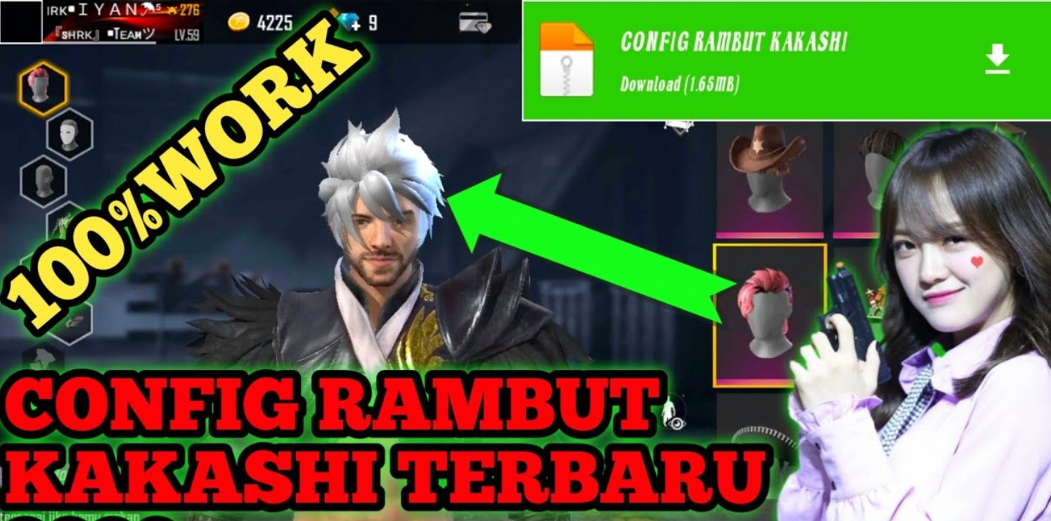 Rambut Kakashi FF