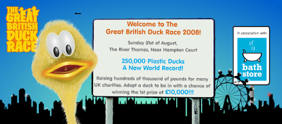 The Bathstore Sponsored Great British Duck Race