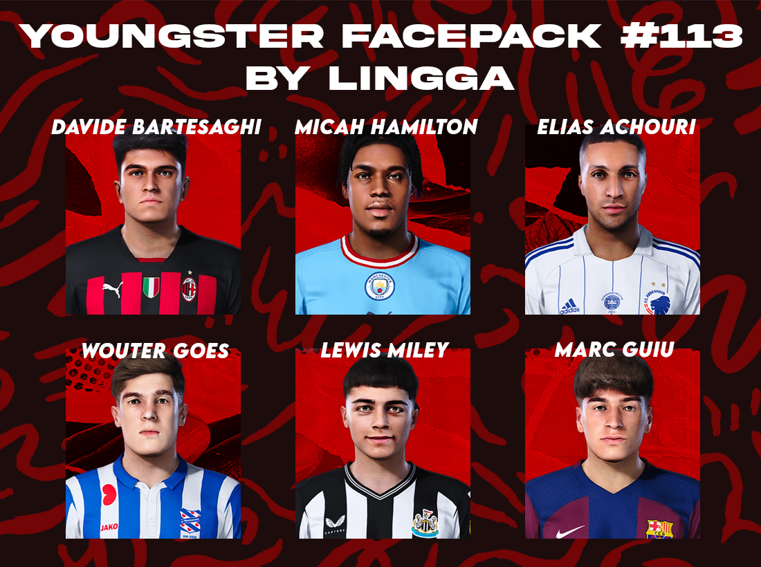 PES 2021 Youngster #113 Facepack by Lingga