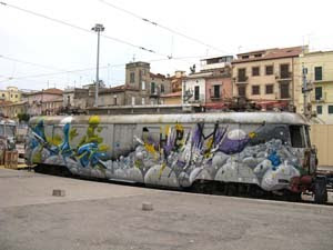 graaffiti train, graffiti alphabet