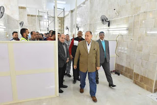 محافظ أسيوط يتفقد أعمال تطوير مستشفى الحميات ووحدة الكلى الصناعية بقرية الشامية بساحل سليم