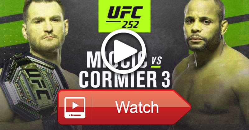 UFC 252 live stream How to watch Miocic vs Cormier 3 from