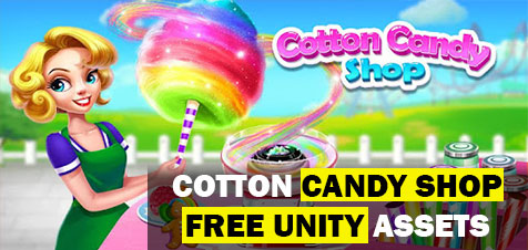 Cotton Candy Maker Game Unity Assets Free Download