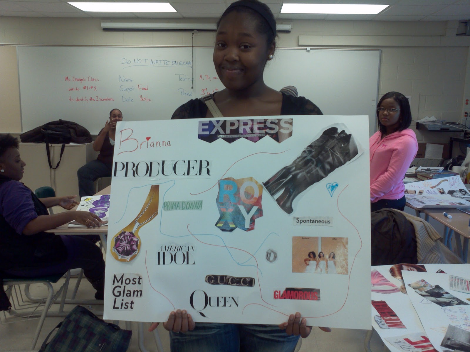 S.I.S.T.E.R.S. Inc. Blog Project!!!: Vision Board Project Complete!!!