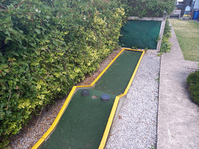 Crazy Golf at the Lake District Coast Aquarium in Maryport