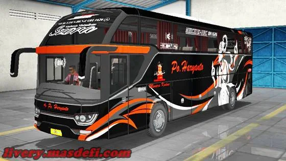 Livery PO. Haryanto Srikandi SHD 014 Izora