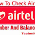 Airtel Sim Ka Number & Balance Kaise Jane :
