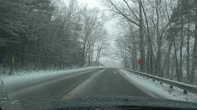 snow covered roads