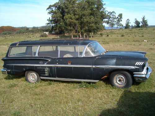  although it's rare is the 1958 Chevrolet Impala Two Door Hearse
