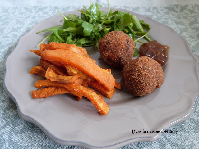 Boulettes de confit de canard au foie gras