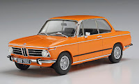 Hasegawa 1/24 BMW 2002 tii (1971) (HC23) English Color Guide & Paint Conversion Chart