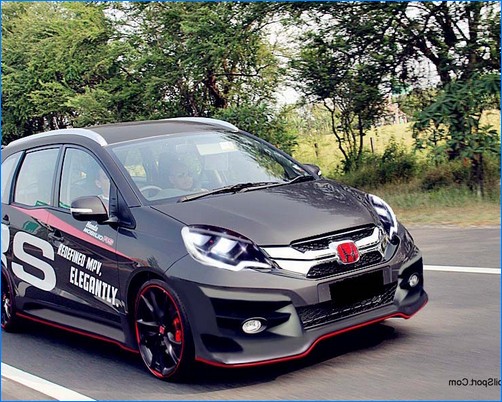 Foto mobil modifikasi mobilio terbaru rs prestige yang 