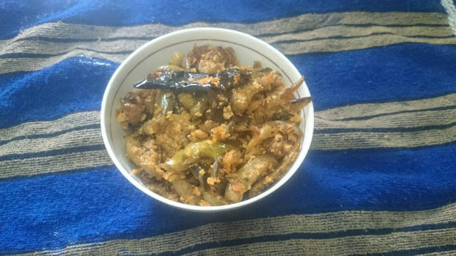 tindura fry donkaya kobbari vepudu