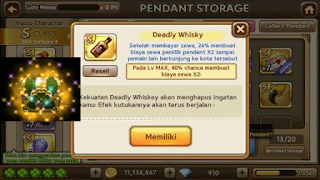 Trik LGR Ampuh Mendapat Pendant S/S+ Deadly Whiskey Get Rich cover