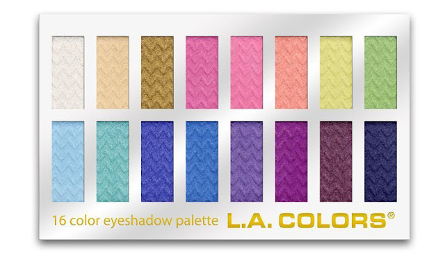 L.A. Colors 16 Color Eyeshadow Palette