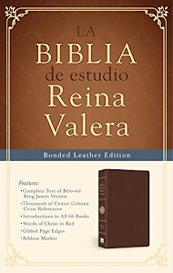 Biblia de estudio Reina Valera 1909: Version Reina Valera 1909, Edicion piel elaborada