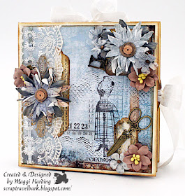 Folio style card  tutorial for Frillie and Funkie Blog