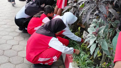 Lewat Kegiatan Ekstrakurikuler, SDN Rembang 2 Kota Blitar Kampanyekan Perilaku Ramah Lingkungan Hidup