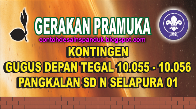 Gugus Depan SD N Selapura 01 Contoh Desain Spanduk 