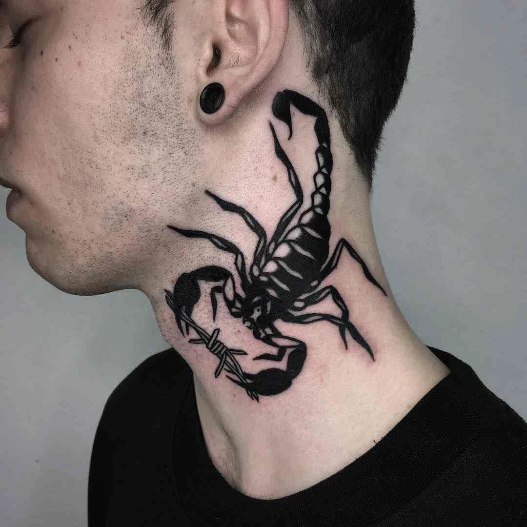 Imagen de tatuaje de escorpión