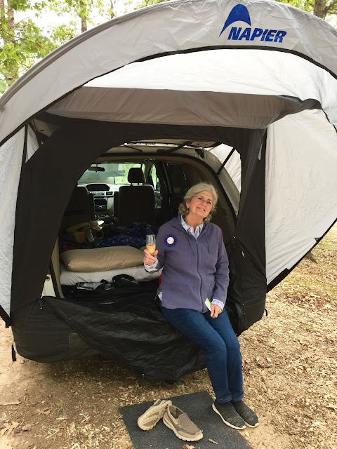 tiny trailer camping at Jomeokee Park