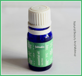 Fabindia Tea Tree Essential Oil: Review, Price & Other Details on Natural Beauty And Makeup Blog