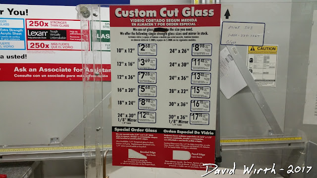 lowes, home depot, lexan, glass area, plexiglass cost