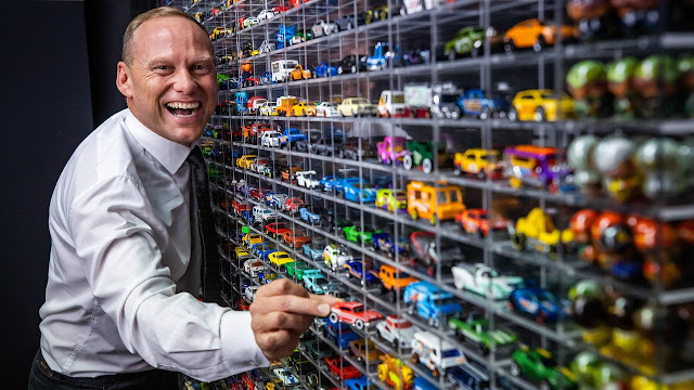 John-Paul Drake and his 700+ Hot Wheels collection (The Advertiser)