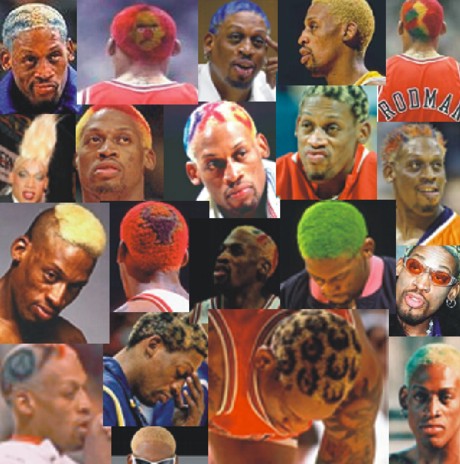 Dennis Rodman Hair