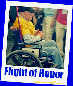 Veteran's Day Honor Flight shared at RainbowsWithinReach