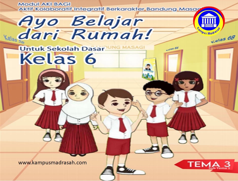 Modul Belajar Dari Rumah Tema 3 Kelas 6 SD/MI