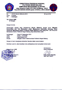 Contoh Surat Undangan Resmi Sekolah Dinas Perusahaan 