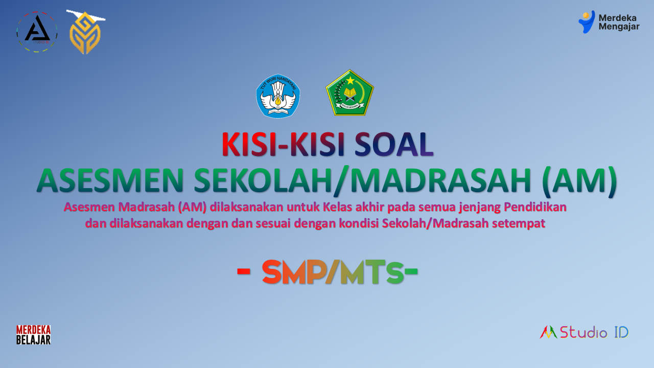 Kisi-Kisi Soal Asesmen Sekolah/Madrasah Jenjang SMP/MTs Tahun Pelajaran 2022/2023