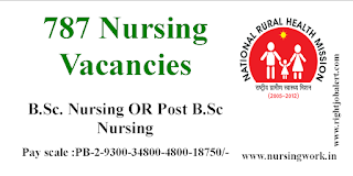 787 Nursing Vacancies under NHM