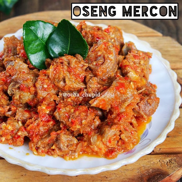 Oseng Mercon 2 - Resep Olahan Daging Sapi
