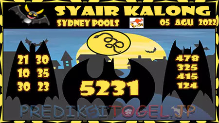 Prediksi Sydney Kalong Keramat Jumat 05-Agt-2022