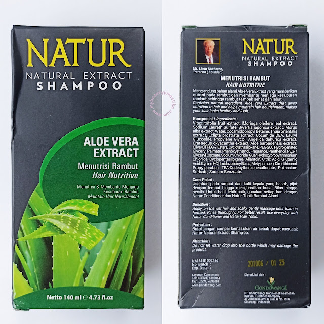 Review Natur Aloe Vera Shampoo