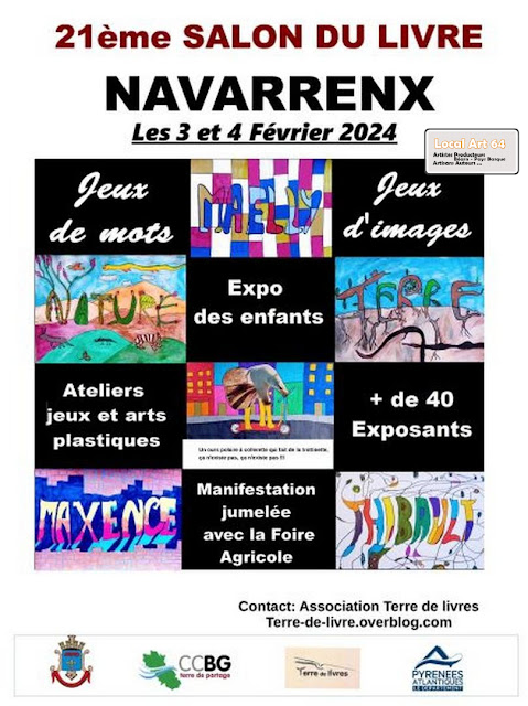 Salon du livre 2024 de Navarrenx